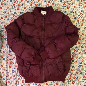 MEN’s 55 SOUL Maroon Puffer Jacket in size SMALL